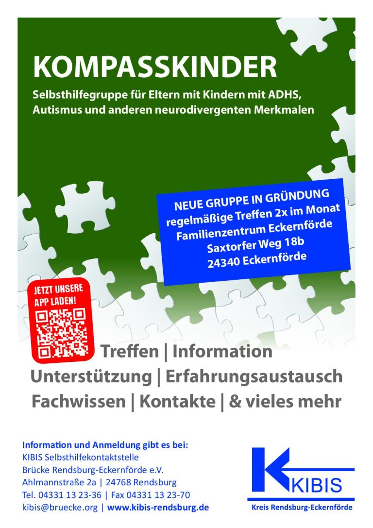 Kompasskinder – Selbsthilfegruppe für Eltern mit Kindern mit ADHS und Autismus